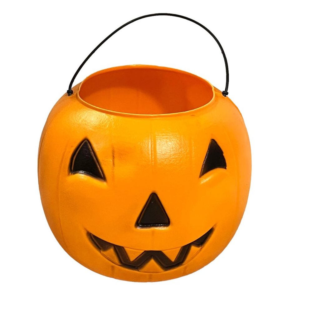 General Foam Plastics Jack-O-Lantern Halloween Pumpkin Bucket